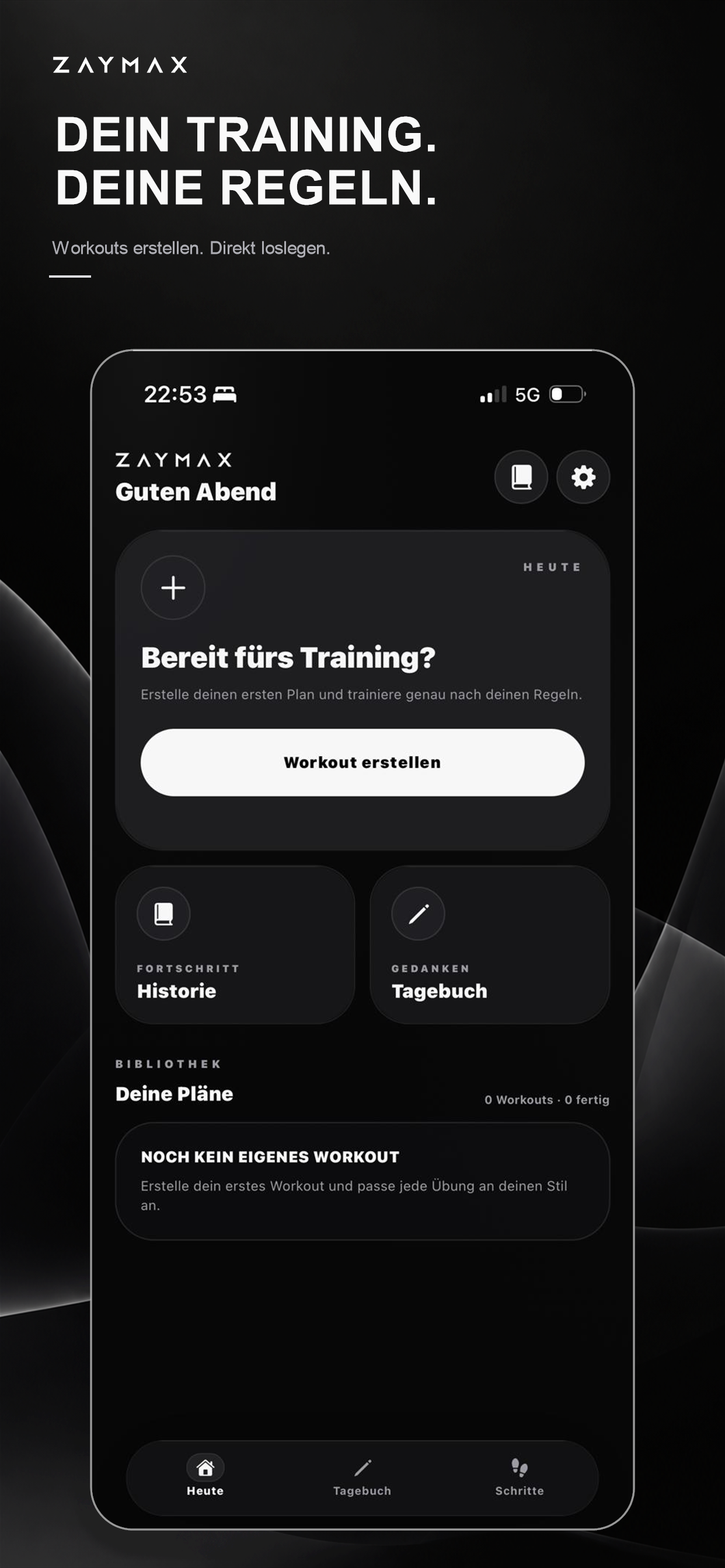 Zaymax – Dein Training. Deine Regeln.